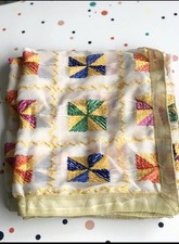 Indian chiffon phulkari for sale Indian chiffon phulkari for sale  HUDDERSFIELD