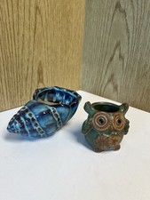 Succulent pots blue for sale  Siler City