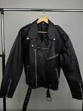 Usado, Jaqueta de motociclista Julian Marcuir couro vintage tamanho P - ajuste P-M comprar usado  Enviando para Brazil