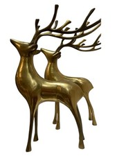 Brass reindeer elk for sale  Mather