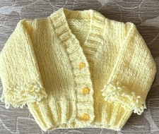 Hand knitted cardigan for sale  STOURBRIDGE