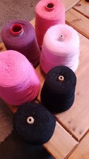 Wool knitting cones for sale Wool knitting cones for sale  JARROW