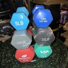 54lb neoprene dumbbell for sale  Blue Springs