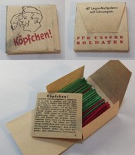 Spiel wehrmacht köpfchen gebraucht kaufen  Hirschberg
