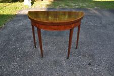 Federal mahogany demilune for sale  Mcminnville