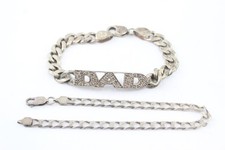 Sterling silver bracelets for sale  LEEDS