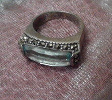 Anello indiano argento usato  Torino