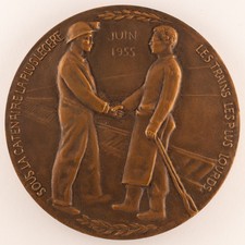 Médaille sncf électrificatio d'occasion  Bihorel