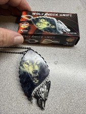 Wolf necklace knife for sale  Chattanooga