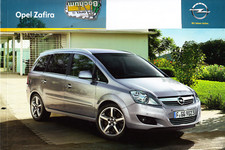 Opel Zafira   Prospekt  36  Seiten  Brochure  05 -   2012 comprar usado  Enviando para Brazil