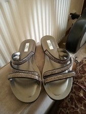 Womens size gunmetal for sale  REDRUTH