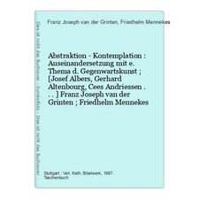 Abstraktion kontemplation ause gebraucht kaufen  Buttenwiesen