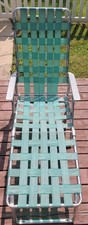 Vintage webbed reclining for sale  Bristol