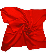 Satin silk square for sale  LONDON