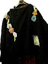 Poncho large uncinetto usato  Firenze