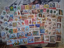 Vrac 100 timbres d'occasion  Poussan