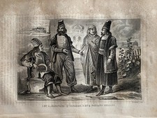 Engraving persian inhabitants d'occasion  Expédié en Belgium