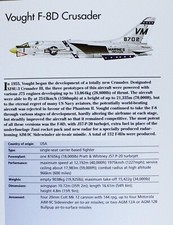 Vought crusader picture for sale  Lone Wolf