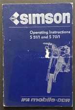 Simson s51 s70 for sale  LEICESTER