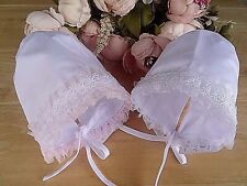 Baby bonnet christening for sale  UK