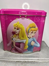 Exibição de recipiente de lata colecionável vazio musical princesa Disney, usado comprar usado  Enviando para Brazil