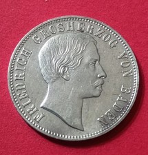 Gulden 1864 baden gebraucht kaufen  Frankfurt am Main