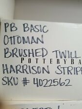 Pottery barn ottoman for sale  Niagara Falls