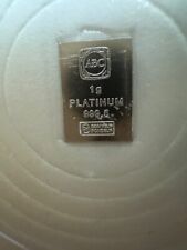 Pure platinum ingot for sale  LANCASTER