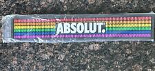 Usado, NOVO Absolut Vodka Bar Serviço Balcão Tapete de Bebida Orgulho Gay Arco-íris comprar usado  Enviando para Brazil
