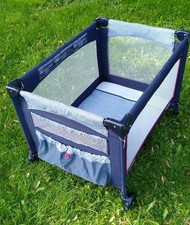 Berço portátil Evenflo BabyGo pacote N Play, caneta Play azul, usado comprar usado  Enviando para Brazil