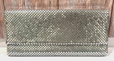 Silver metal mesh for sale  Hayward