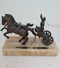 Statuetta bronzo marmo usato  Rimini