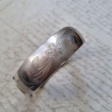 Bracelet manchette argent d'occasion  Nantes-