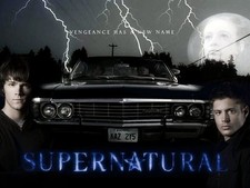 SUPERNATURAL! DEAN & SAM! CHEVY IMPALA 67! FOTO COLORIDA BONITA!  8 X 10! F5 comprar usado  Enviando para Brazil