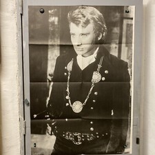 Johnny hallyday affiche d'occasion  Marseille IV