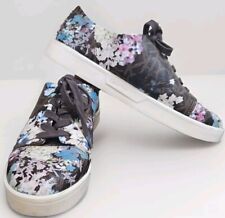 Tênis CALVIN KLEIN CK Imilia tamanho 7.5 floral casual tênis feminino leitura comprar usado  Enviando para Brazil
