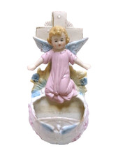 Bénitier biscuit angelot d'occasion  Gémenos