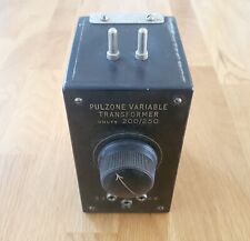 Pulzone variable transformer for sale  LONDON