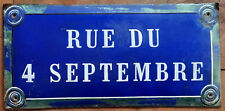 Ancienne grande plaque d'occasion  Paris XVIII