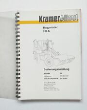 Kramer baggerlader 316 gebraucht kaufen  Deutschland