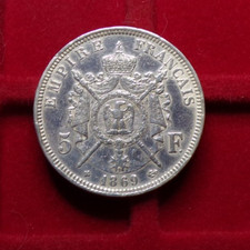 Francs argent napoleon d'occasion  Dijon