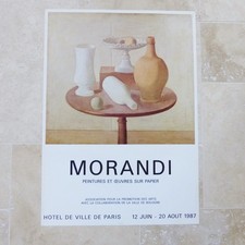 Morandi affiche originale d'occasion  Tonnay-Charente