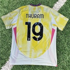 Usado, Camisa de futebol Adidas Juventus Away 2024/25 Thuram 19 oficial masculina GG nova comprar usado  Enviando para Brazil