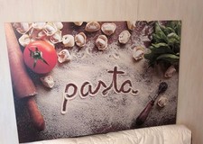 Metallische magnettafel pasta gebraucht kaufen  Seckach