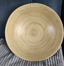 Bamboo serving bowl for sale  KILBIRNIE