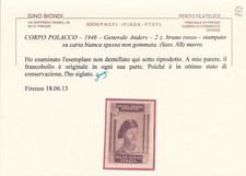 1946 corpo polacco usato  Milano