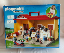 Playmobil 5348 pferdestall gebraucht kaufen  Mörfelden-Walldorf