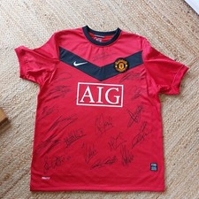 Signed manchester united for sale  LONDON
