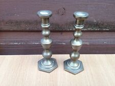 Brass miniature candlesticks for sale  FERNDOWN