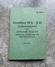 Handbuch broschüre karabiner gebraucht kaufen Handbuch broschüre karabiner gebraucht kaufen  Rauenberg